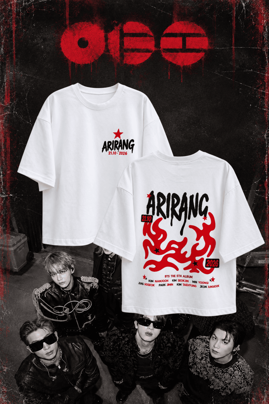 Remera BTS