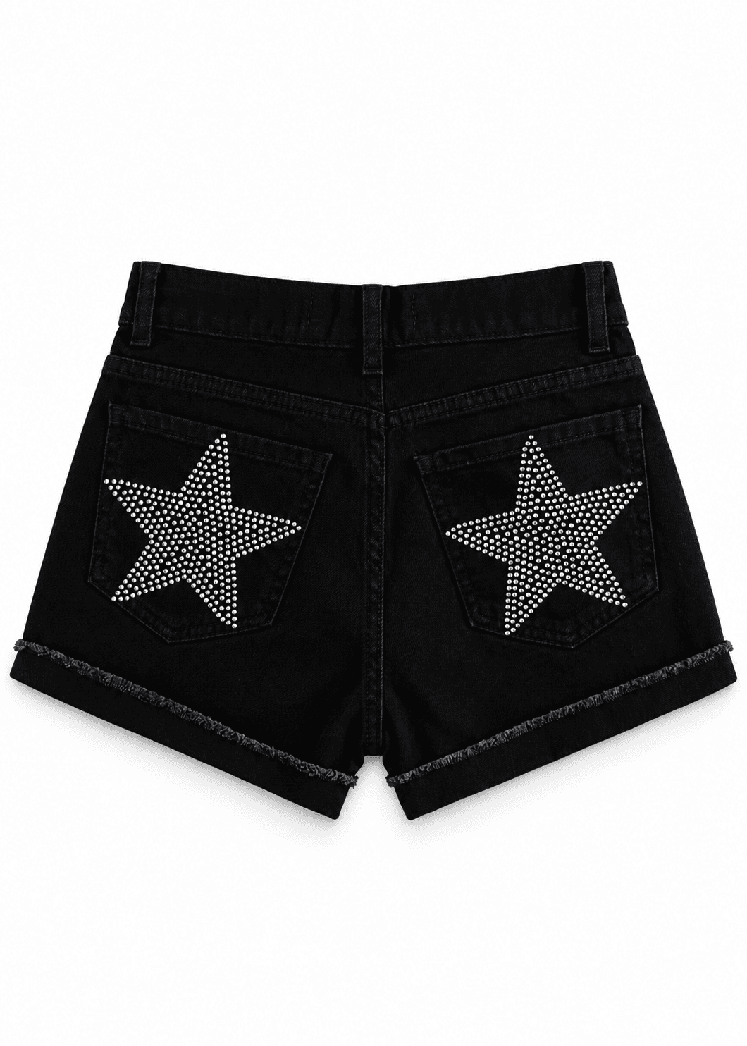 Short negro c/ 2 estrellas